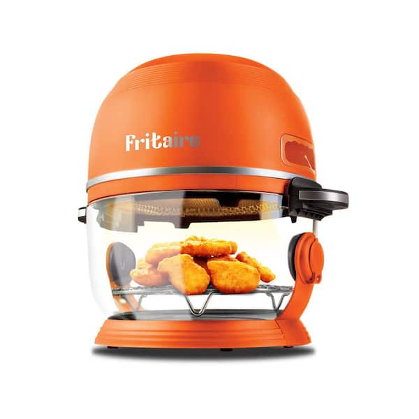 Fritaire BPA Free and Self-Cleaning Glass Bowl Air Fryer - Sage