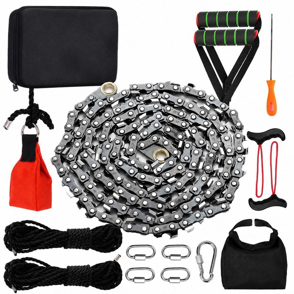 55 in. Carbon Steel Blade Pruning Saw Rope Saw Kit with 70 Sharp Teeth for High Limb Tree Cutting, Manual Use price history on PriceWatchPro