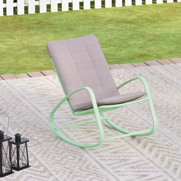 Green rocking chair discount cushions