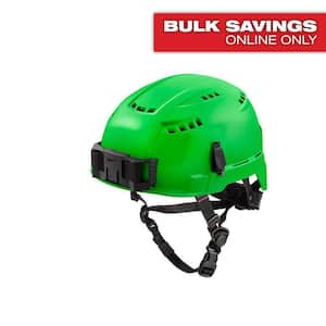 BOLT Green Type 2 Class C Vented Safety Helmet