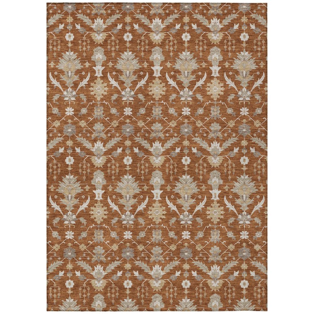 Chantille Machine Washable Indoor/Outdoor Abstract ACN2857 Paprika 10 ft. x 14 ft. Area Rug price history on PriceWatchPro