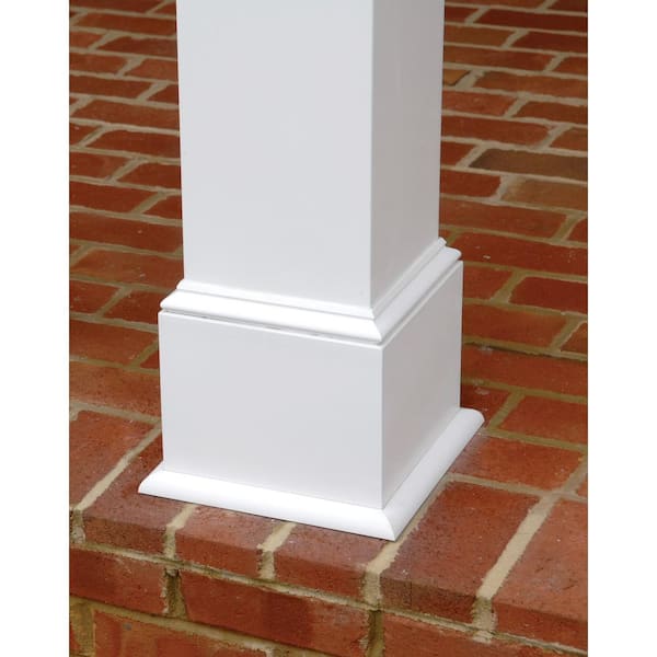Royal® Building Products 1/2 x 1/2 x 8' White PVC Quarter Round Moulding Royal® Building Products 1/2 x 1/2 x 8' White PVC Quarter Round Moulding