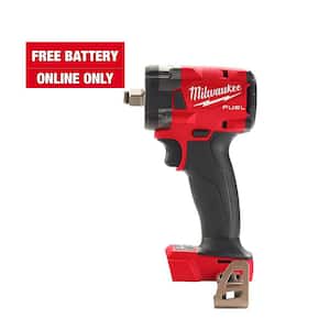 M18 FUEL GEN-3 18V Lithium-Ion Brushless Cordless 1/2 in. Compact Impact Wrench with Friction Ring (Tool-Only)