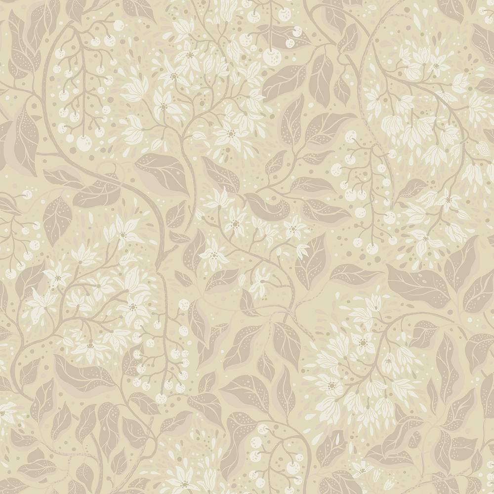 A-Street Prints Turi Wheat Twining Vines Non-Pasted Non-Woven Paper ...