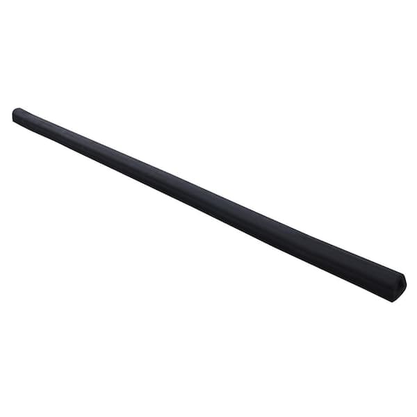 120 in. x 4.25 in. x 4 in. Extruded Rubber Fender Bumper
