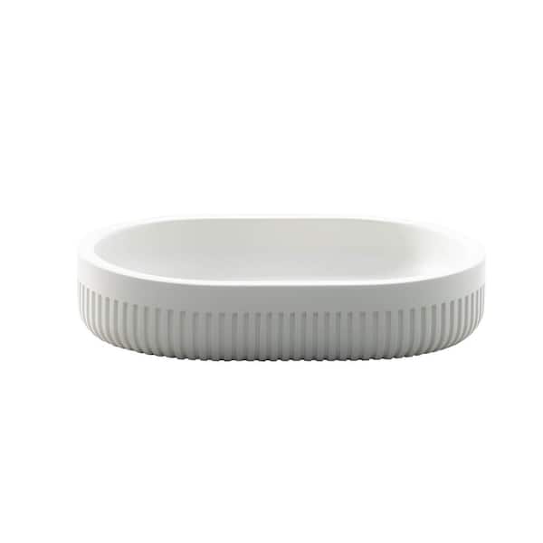 m MODA at home enterprises ltd. Corbett Soap Dish White
