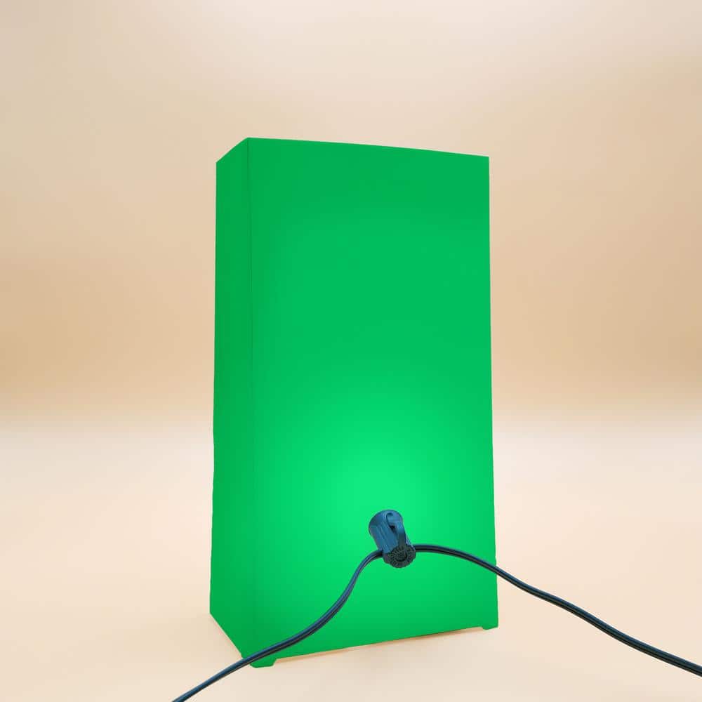 Festive Red and Green Electric Luminaria Kit - Set of 10