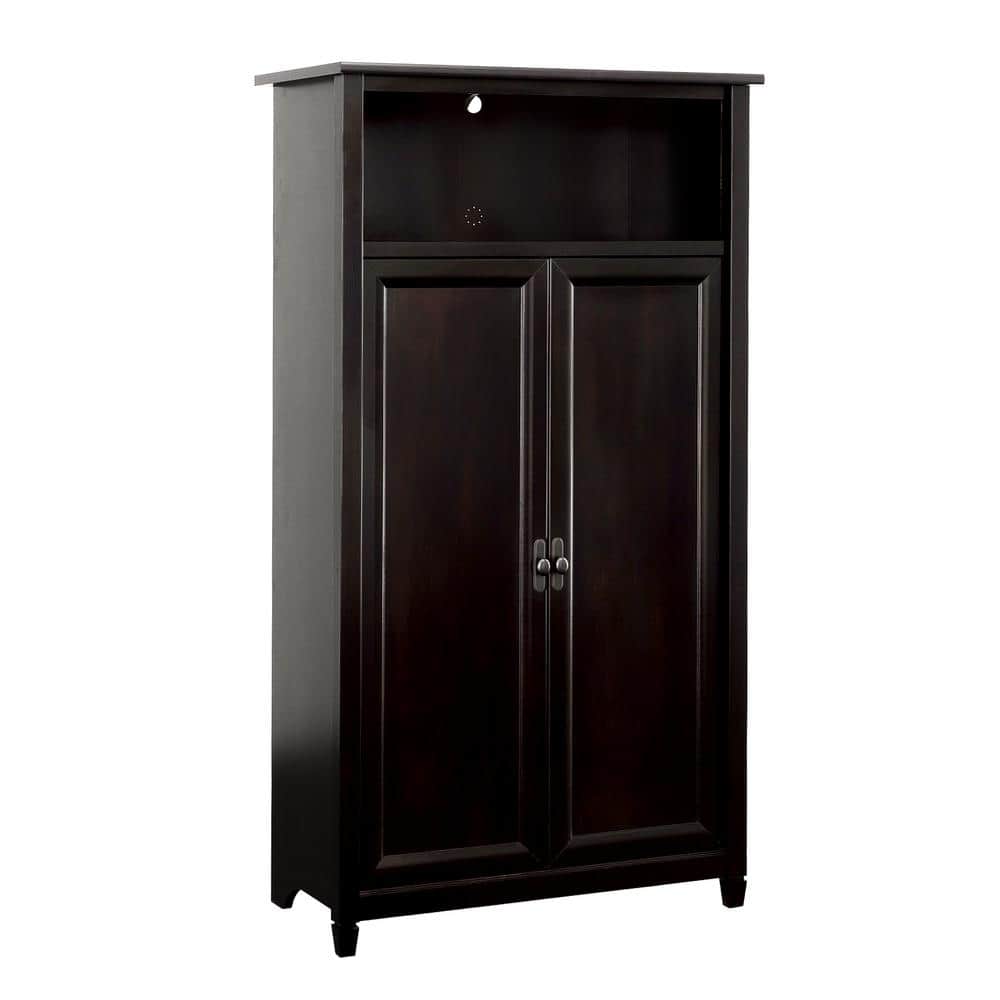 SAUDER Edge Water Estate Black Accent Storage with Adjustable