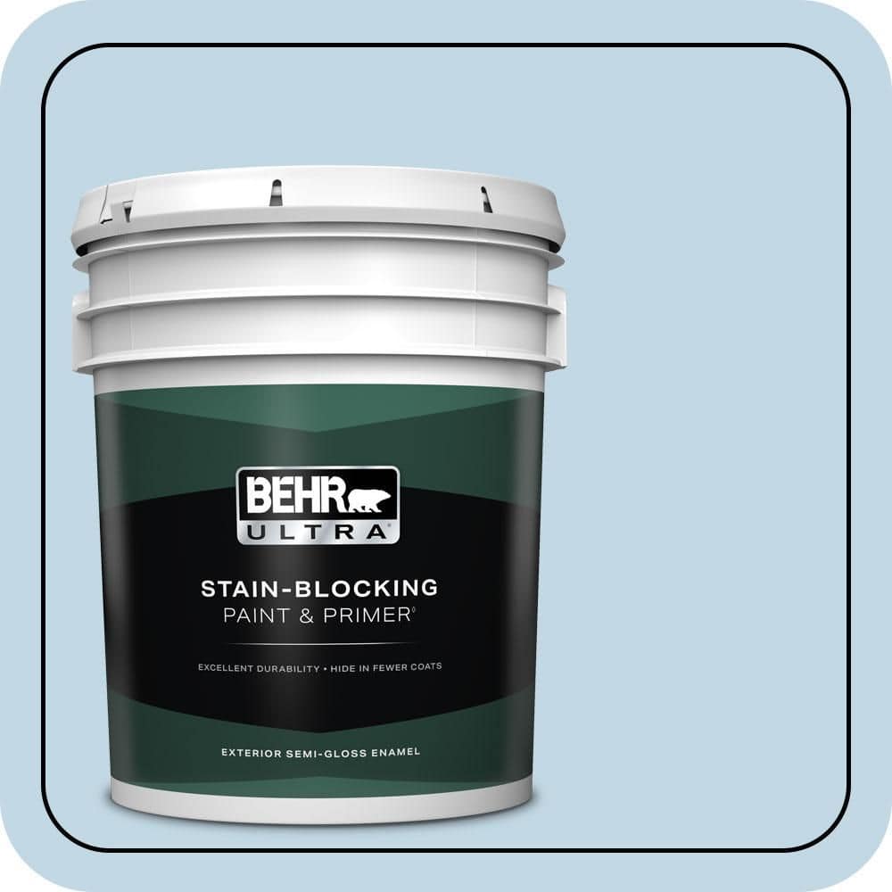 5 gal. #S500-1 Distant Shore Semi-Gloss Enamel Exterior Paint & Primer price history on PriceWatchPro