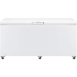 24.8 cu. ft. Chest Freezer in White