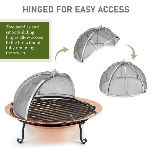 Good Directions 18 in. Stainless Steel Spark Screen with Lifter