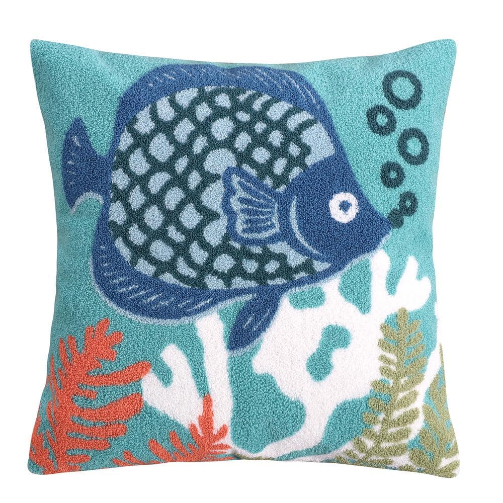 Levtex Home St. Anton Multi Color Fish Pillow