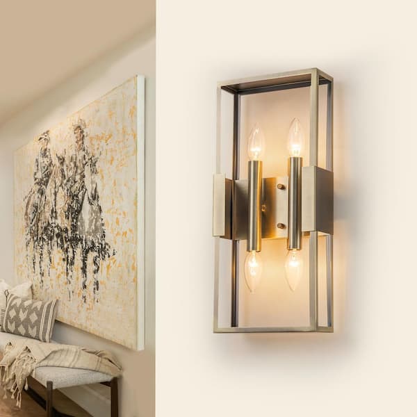 Horizontal Rectangular Sconce MENCOLULU 7.9