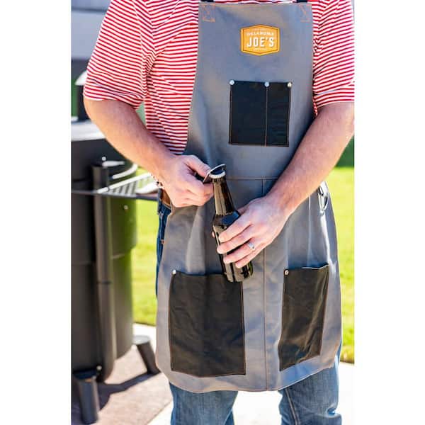 Kitchen For Pros Chef Apron High End Aprons For Men with Leather Must Have  for Grilling Tools Dad Grilling Gifts