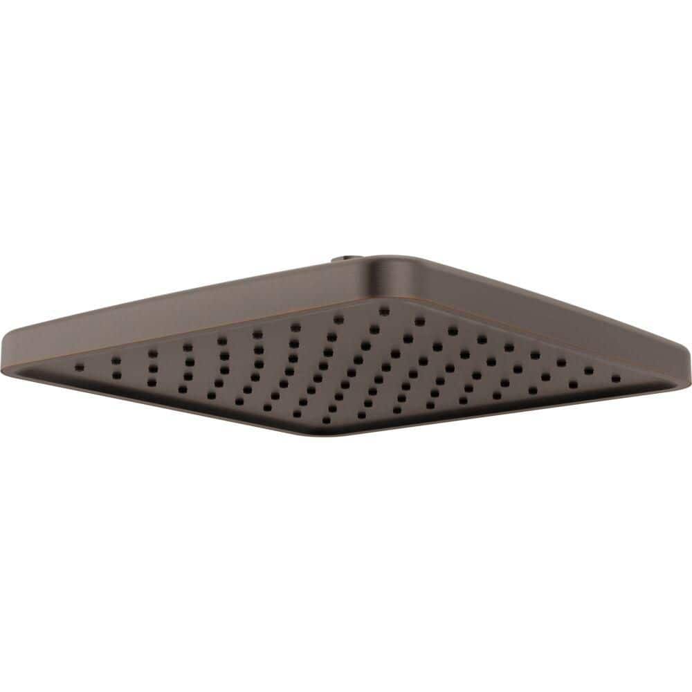 1-Spray Patterns 12 in. Wall Mount Fixed Shower Head in Venetian Bronze price history on PriceWatchPro