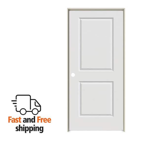 MMI DOOR 36 in. x 80 in. Smooth Caiman Left-Hand Solid Core Primed