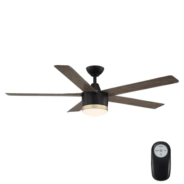 Home Decorators Collection Merwry 56 in. Integrated LED Indoor ...