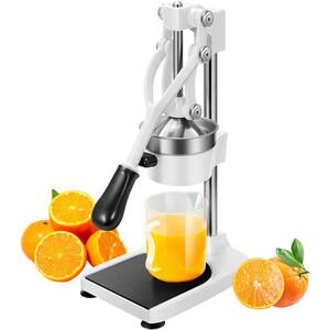 Stainless Steel White Manual Hand Press Orange Juicer Machine