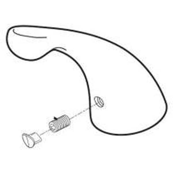 Delta Palo Single Lever Handle Kit in Stainless