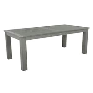 Coastal Teak 42 in. x 84 in. Rectangular Recycled Plastic Outdoor Dining Table