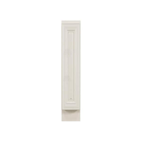 LIFEART CABINETRY Princeton Assembled 6x34.5x24 in. Base Spice Drawer Cabinet in Off-White