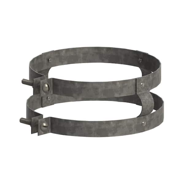 PolyPro 3 in. Dia Stainless Steel Locking Band Clamp Venting for Water Heaters