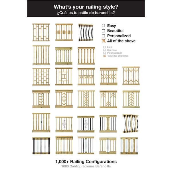 ProWood 32 in. x 0.75 in. Aluminum Bronze Square Baluster (15-Pack)