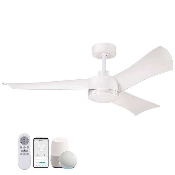 cenadinz 52 in. Indoor/Outdoor 6-Speeds Modern Smart Ceiling
