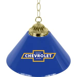 Chervolet Super Service 1-Light Blue Billiard Light