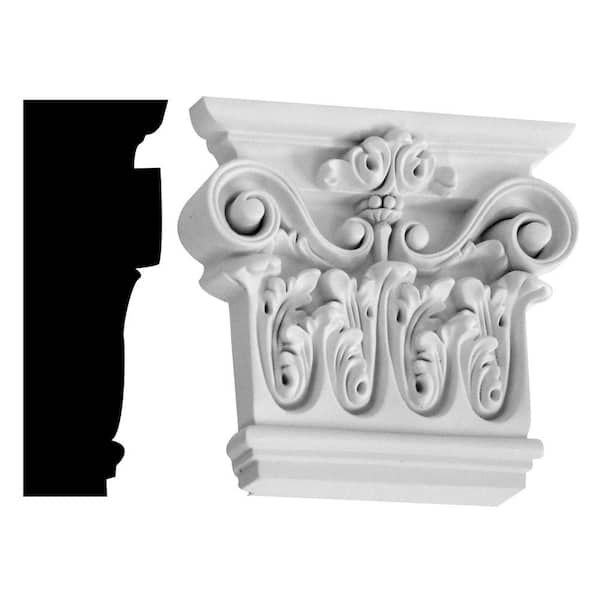 Focal Point 2-3/4 in. x 7-1/4 in. x 8-3/8 in. Primed Polyurethane Renaissance Capital Moulding
