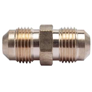 3/8 in. OD Flare Brass Coupling Fitting (5-Pack)