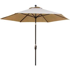 Concord 9 ft. Patio Umbrella in Tan