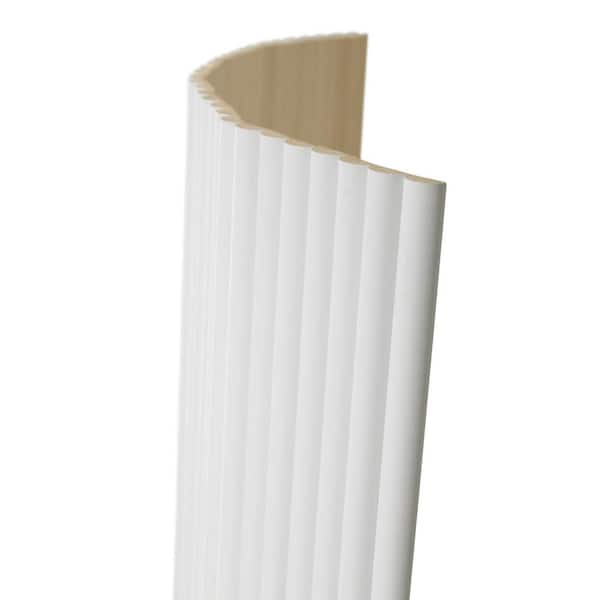 Ejoy Sample 10 in. x 6 in. x 0.43 in. Wood Half Circle