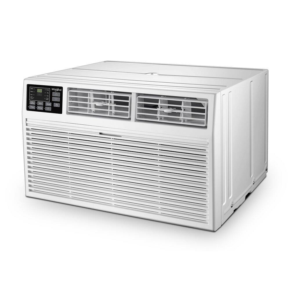White 10,000 BTU Through-the-Wall Air Conditioner with Remote Control