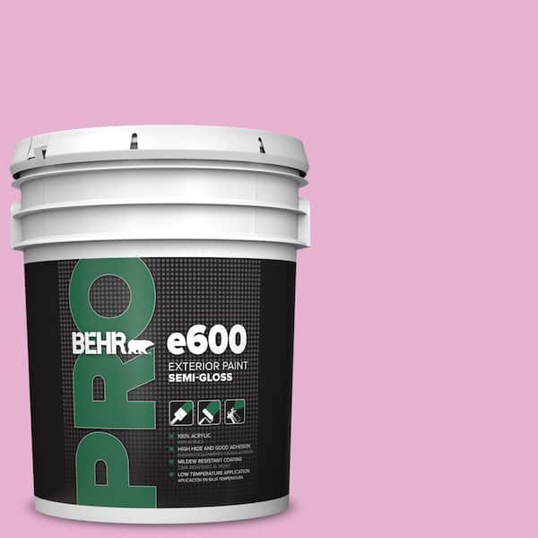 BEHR PRO 5 gal. #P120-2 Gumball Semi-Gloss Exterior Paint