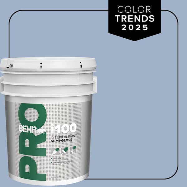 BEHR PRO 5 gal. #S530-3 Aerial View Semi-Gloss Interior Paint