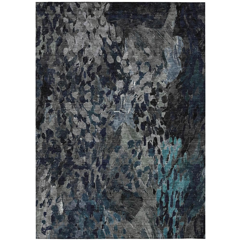 Chantille Machine Washable Indoor/Outdoor Abstract ACN2737 Pewter 9 ft. x 12 ft. Area Rug price history on PriceWatchPro