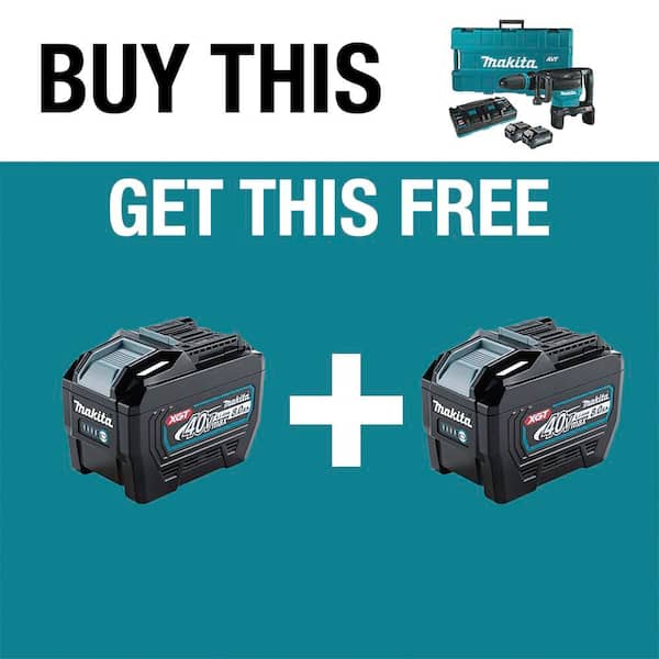 40V max X2 XGT 80V max Brushless Cordless 28 lb. AVT Demolition Hammer Kit, AWS 4.0Ah