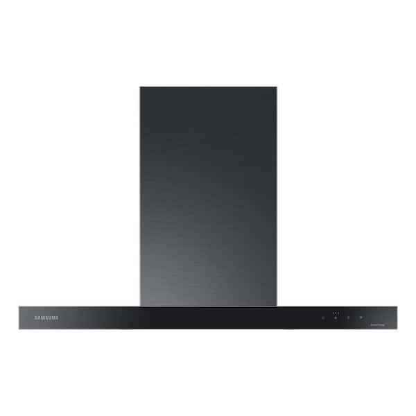 36" BESPOKE Wall Mount Range Hood in Clean Deep Charcoal