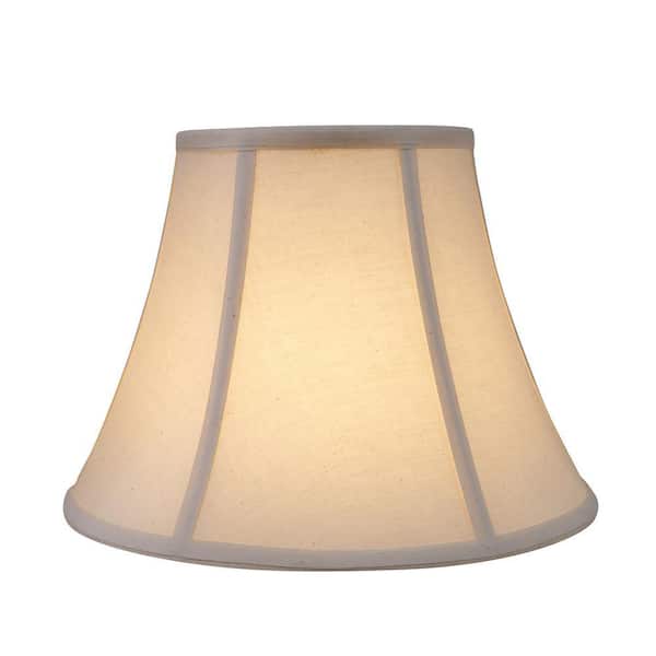 Aspen Creative Corporation 13 in. x 9.5 in. Ivory Bell Lamp Shade