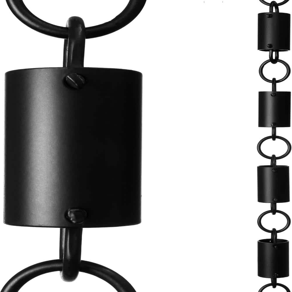 Monarch Aluminum Cylinder Rain Chain, 8.5 Ft Length (Brushed Copper Finish) price history on PriceWatchPro