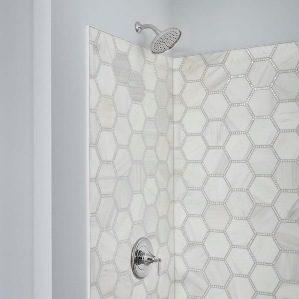 Rumson Single-Handle 1-Spray Shower Faucet with 1.8 GPM in Polished Chrome Valve Included