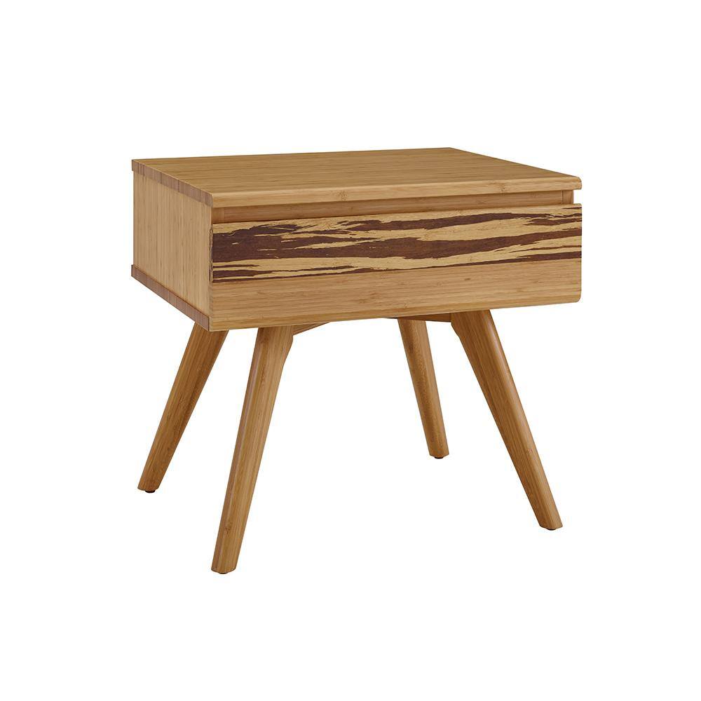 Sarah Natural Single Drawer Nightstand