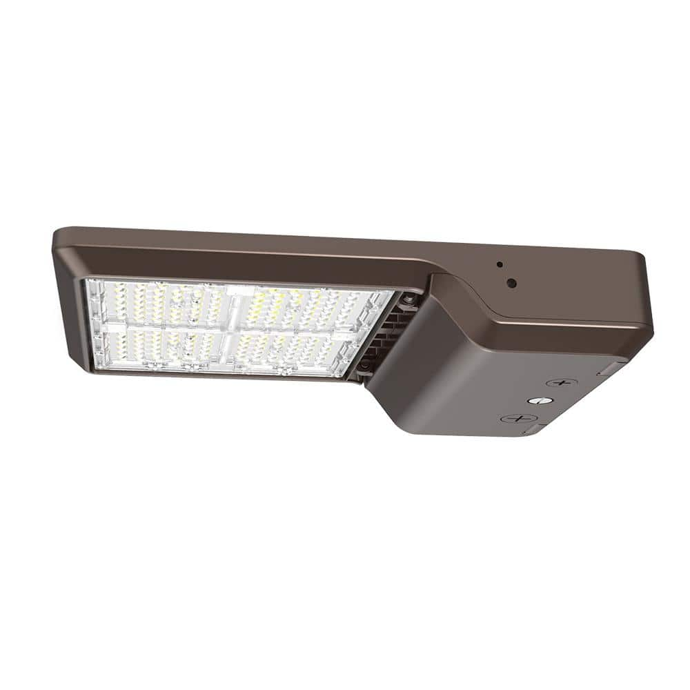 ETi 250- Watt Equivalent 7200-14500 Lumens Integrated LED Bronze Area Light Type 5 120-277V Dimmable 7PR with Shorting Cap