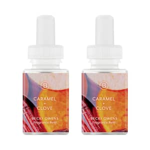 Caramel Plus Clove From Becki Owens - Smart Vial Fragrance Refill for Smart Fragrance Diffusers (2-Pack)