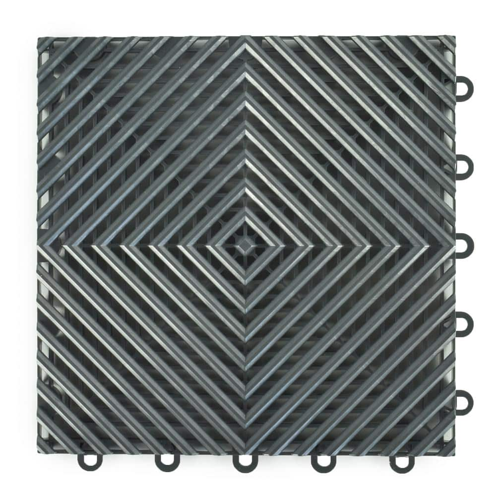 1” x 1” Black Plastic-Coated 12 Gauge Wire Mesh Panel - Tekno