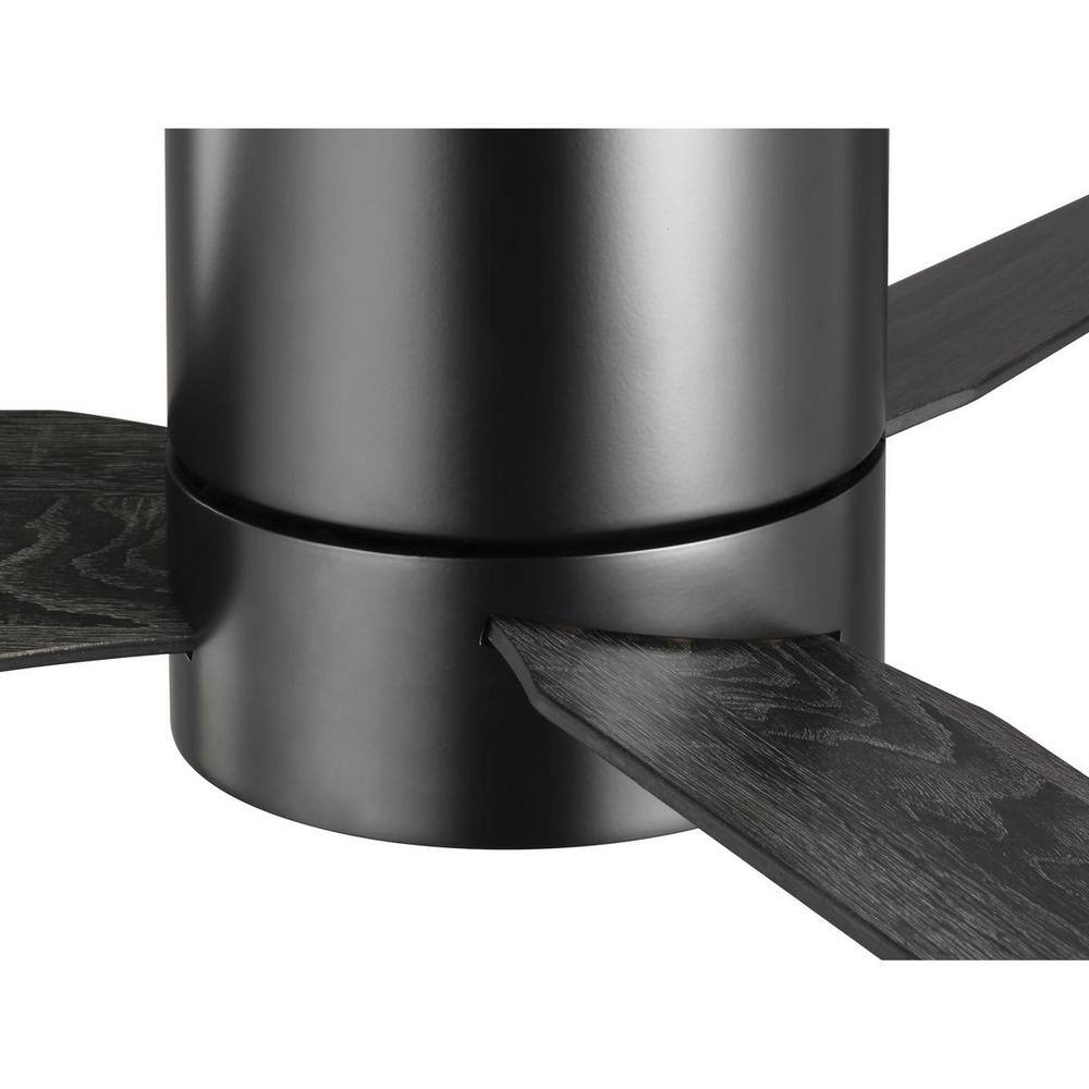 Braden 44" Matte Black LED Ceiling Fan with Reversible Blades