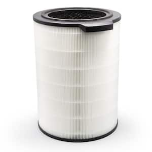 Air 6000 Replacement Filter (Covers, 2745 Sq. Ft., AHAM) HEPA - Type Whole House Air Purifier in White for Clean Air