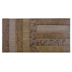 Tira Mattone Vask 10 in. x 20 in. x 12 mm Porcelain Mosaic Tile
