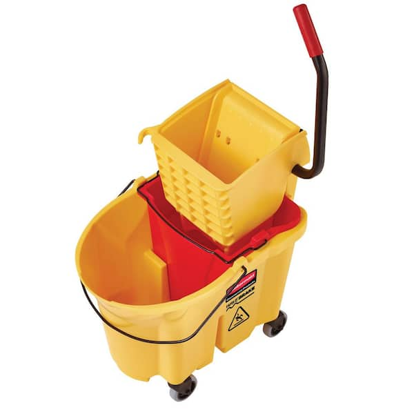 WaveBrake 4.5 Gal. Red Plastic Dirty Water Bucket